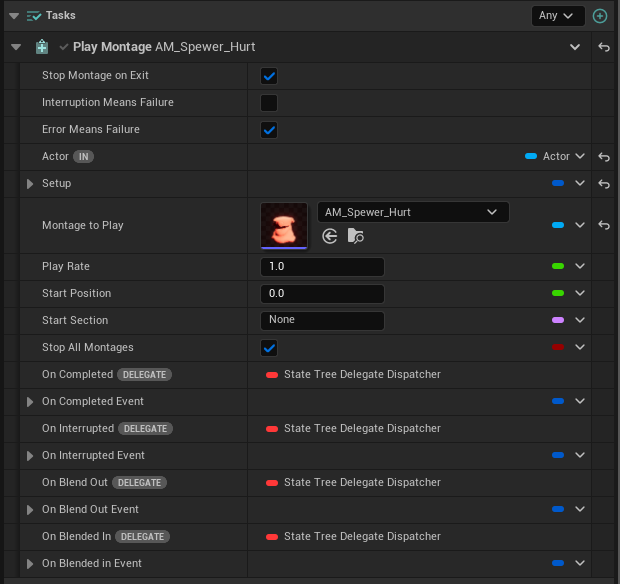 Play Montage task