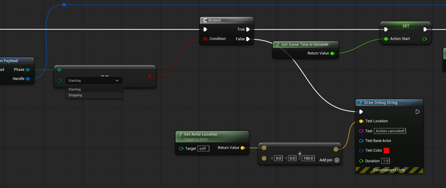 Blueprint: Starting and Stopping phases